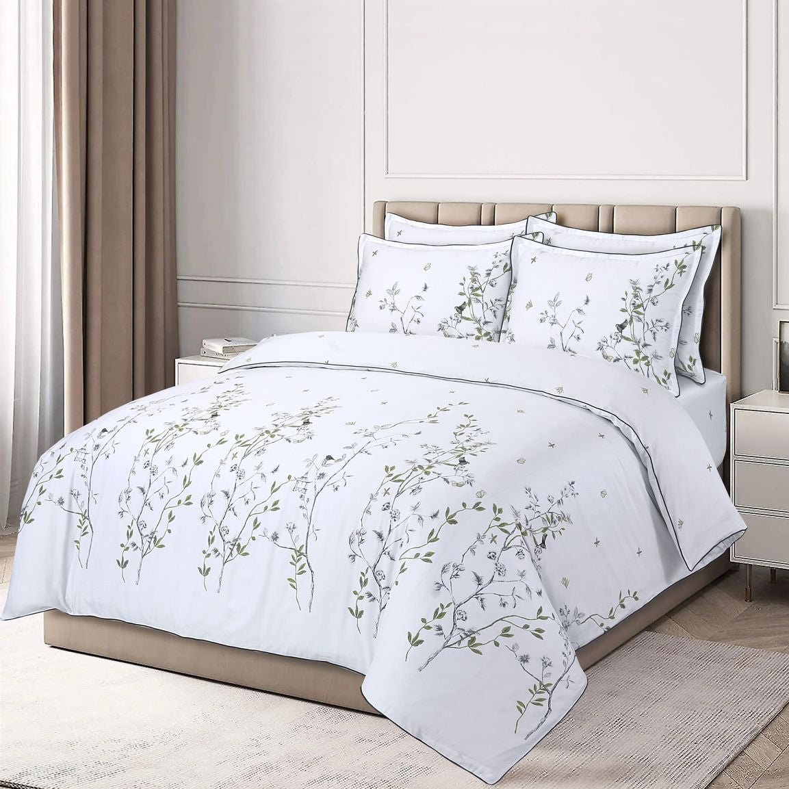 9LygFErQ Le Mouette 4 Piece Bedding Set - Image 1