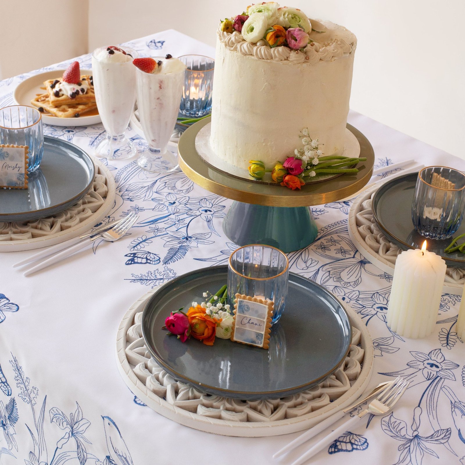 Garden_1 Garden Tablelcloth - Image 1