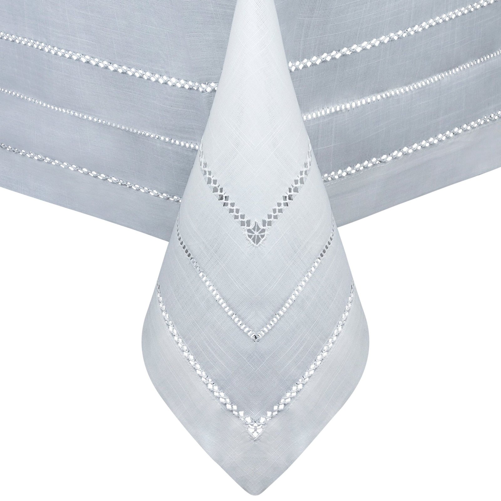 Hemstitch3Line-2 Hemstitch 3 line Tablecloth - Image 1