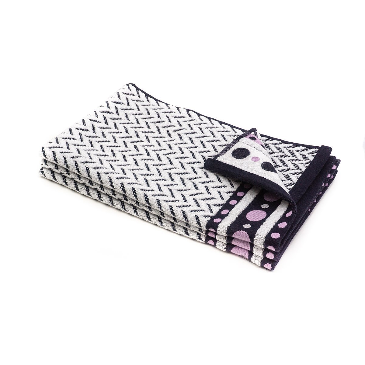 dotty-dish-towel-elegant-linen-1 Dotty Dish Towel - Image 1
